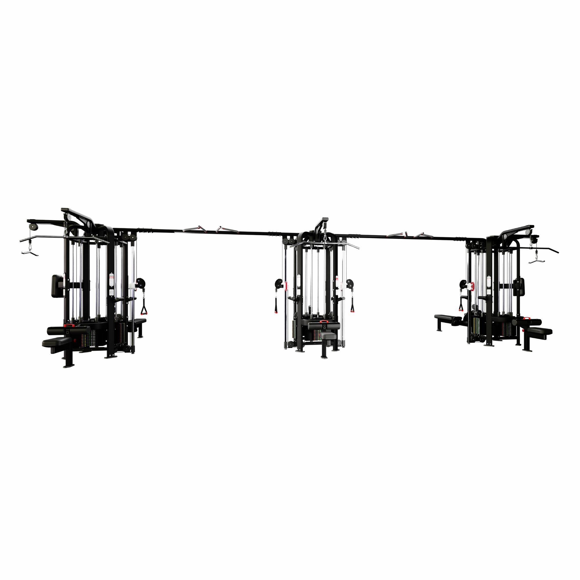 Nautilus Inspiration Multi-Stations 14 multistation med 14 kabelstationer og pull-up, Lock N Load vægtstakke og justerbare cable cross systemer Nautilus Inspiration Multi-Stations 14 multistation med 14 kabelstationer og pull-up, Lock N Load vægtstakke og justerbare cable cross systemer