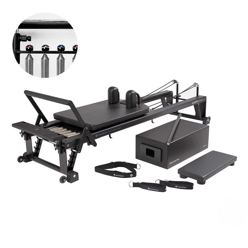 Merrithew V2 Max Reformer With High Precision Gearbar Bundle (ONYX) thumbnail