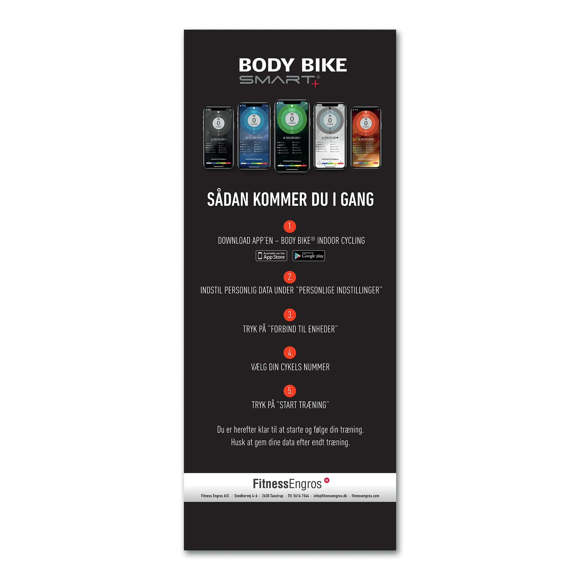 Brug Roll-up Body Bike - Sådan kommer du i gang til en forbedret oplevelse