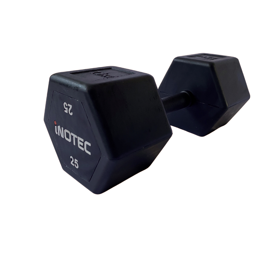 Inotec Hexagon Håndvægt 25 kg