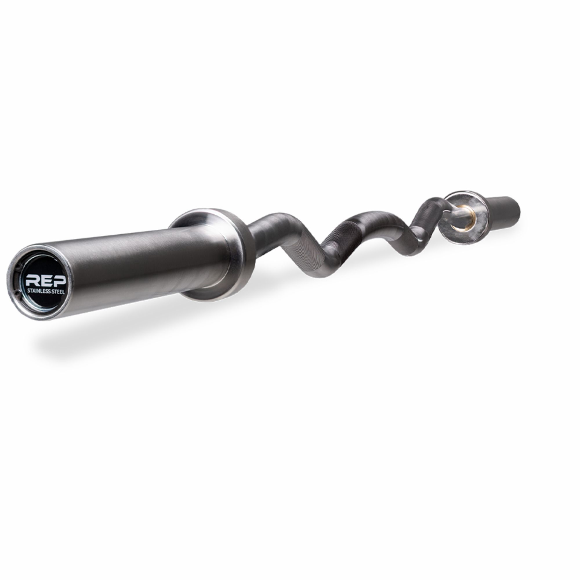 REP Fitness EZ Curl Bar Rustfritt stål