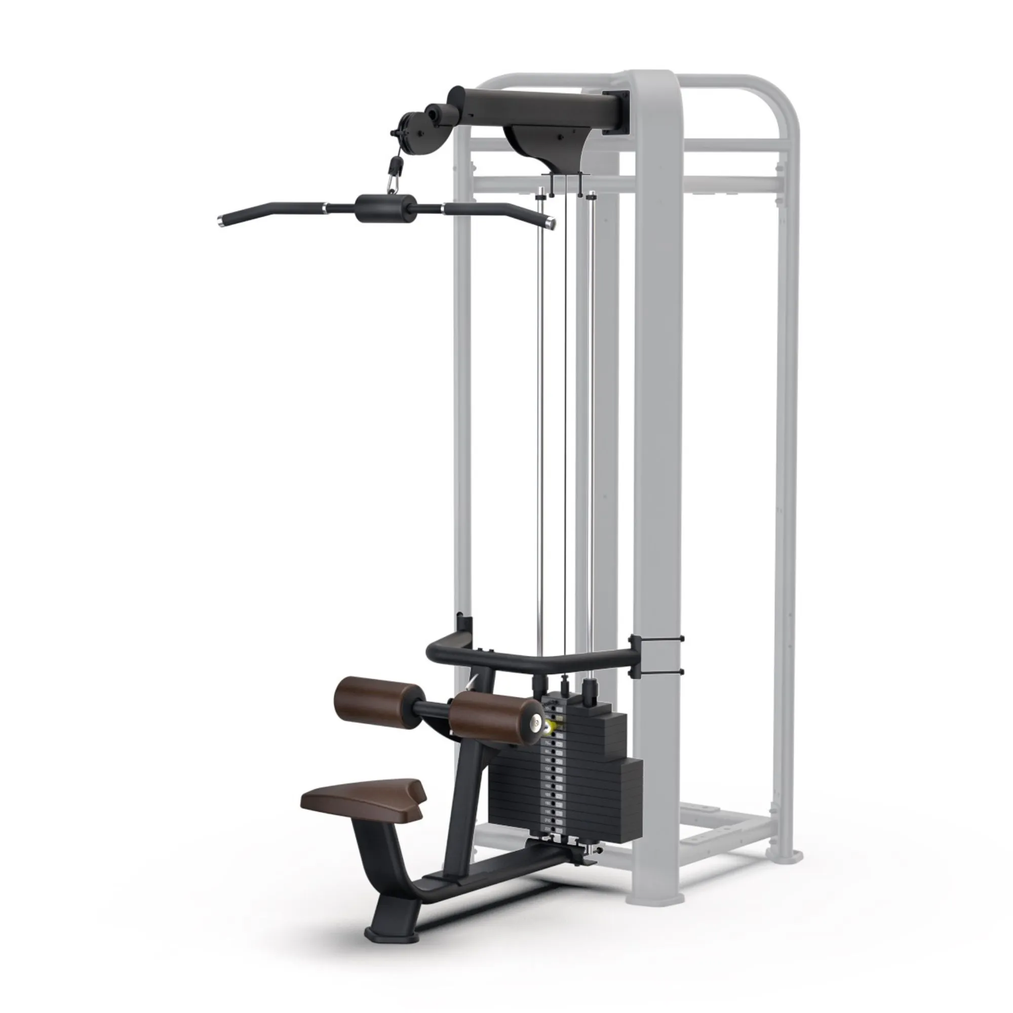 Brug Intenza CMS Lat Pull Down Matblack. til en forbedret oplevelse