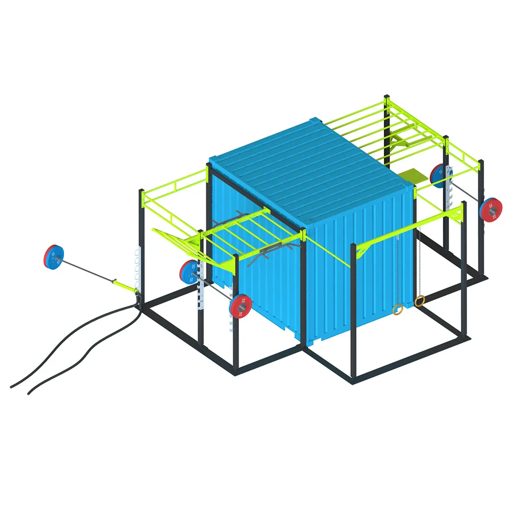 Brug Crossmaxx Container Gym til en forbedret oplevelse