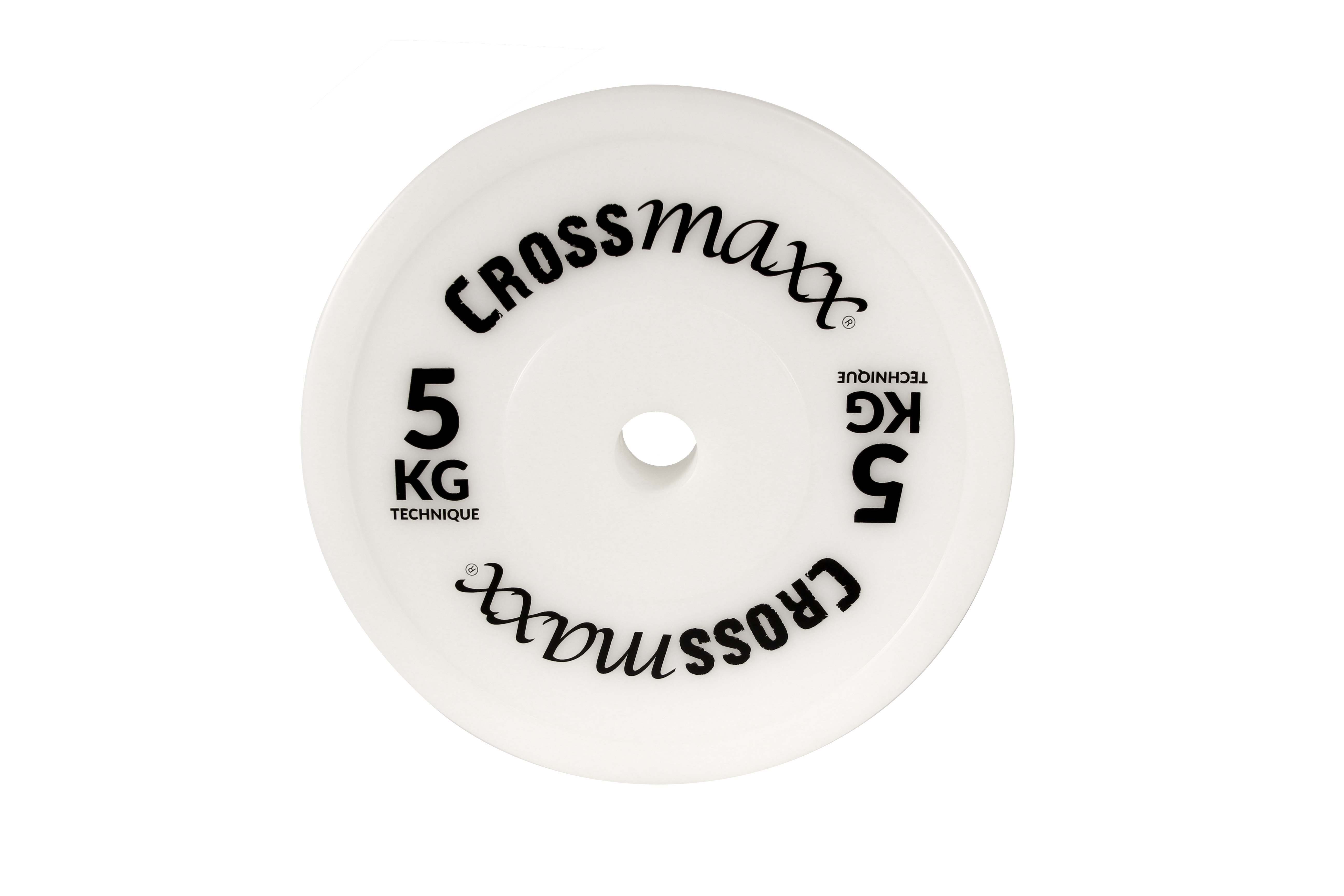 Brug Crossmaxx Hollow Teknik Vægtskive 5 kg White til en forbedret oplevelse