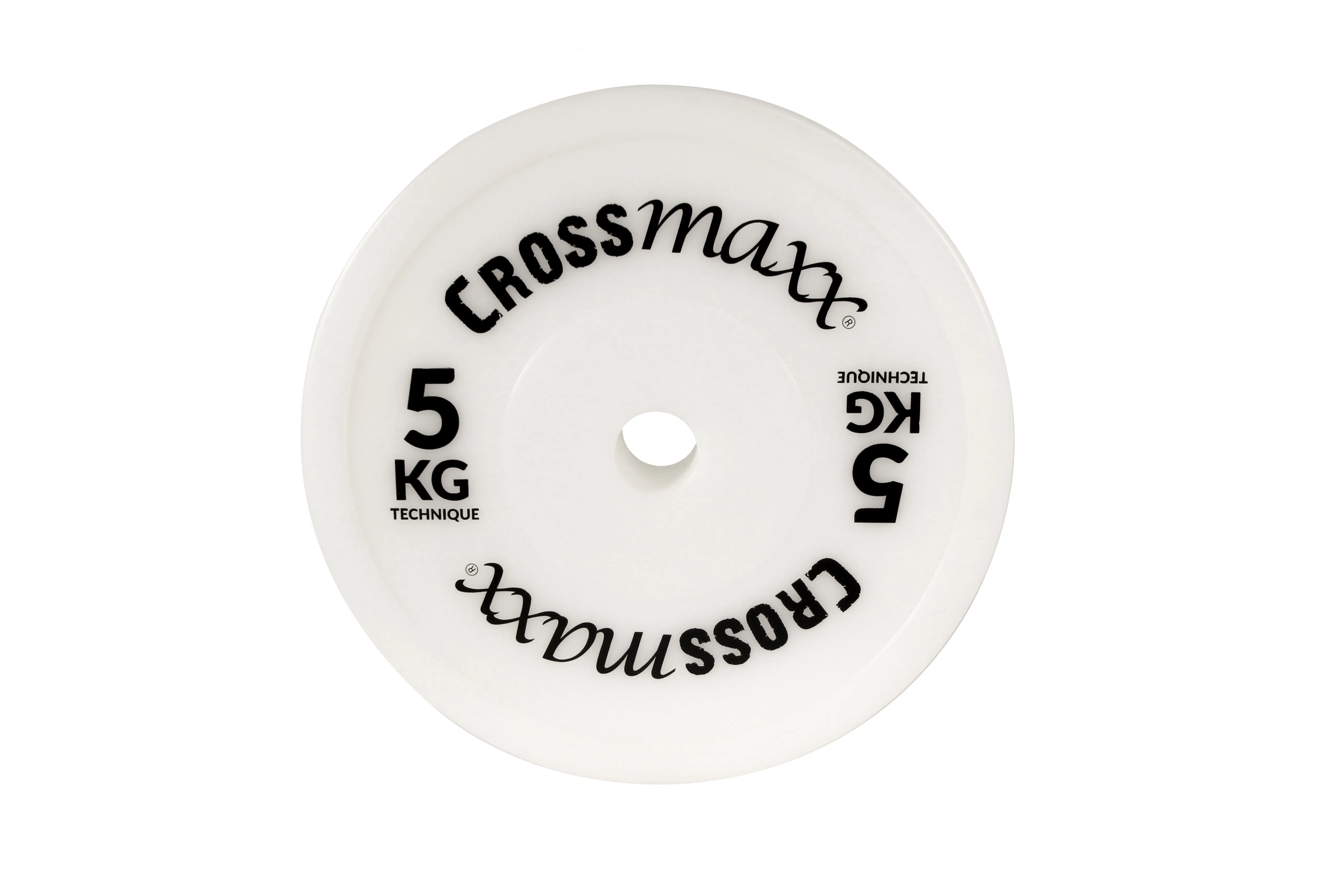Crossmaxx Hollow Teknik Vægtskive 5 kg White Crossmaxx Hollow Teknik Vægtskive 5 kg White