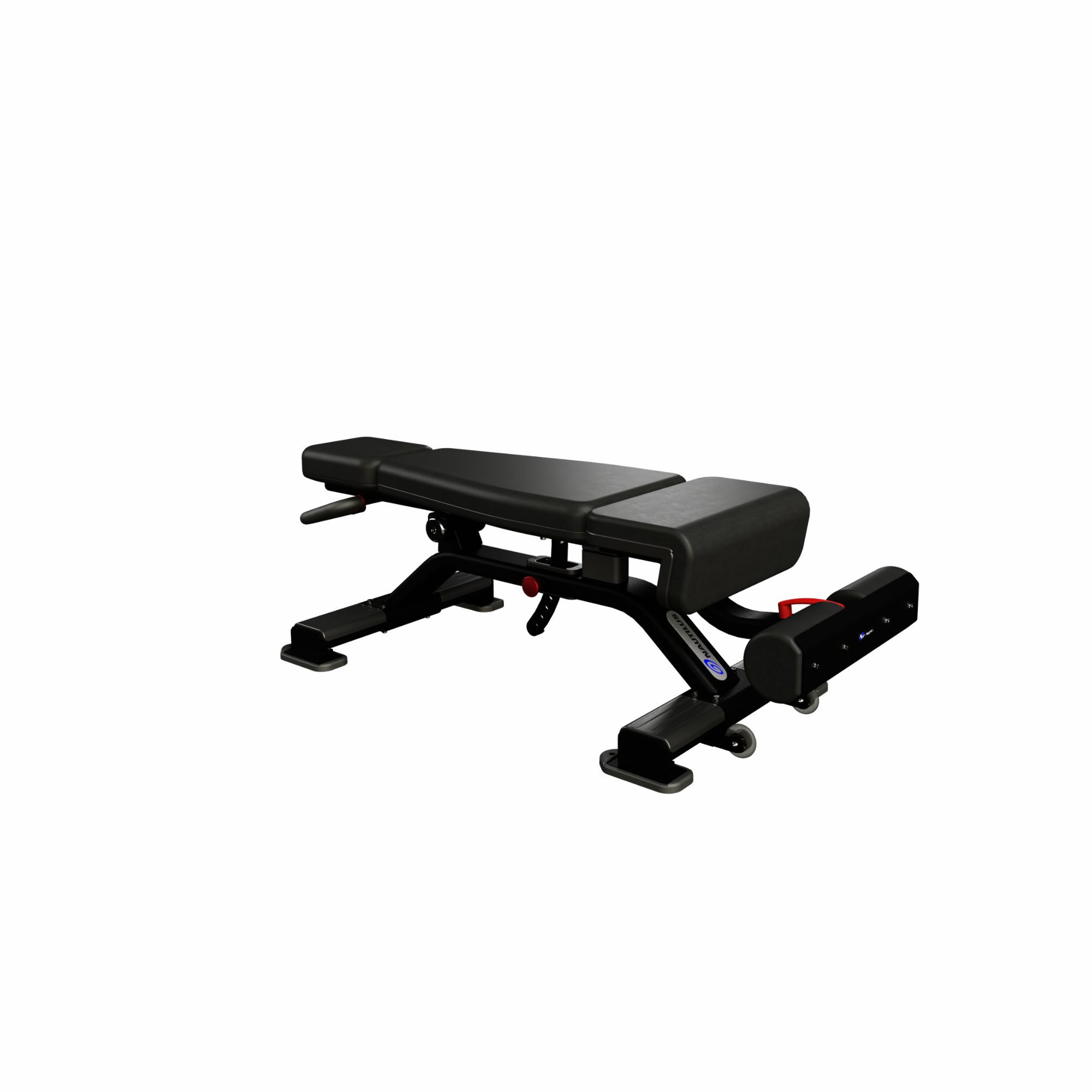 Nautilus Inspiration Adjustable Decline Bench - 7 positioner 0 til -30° - sort