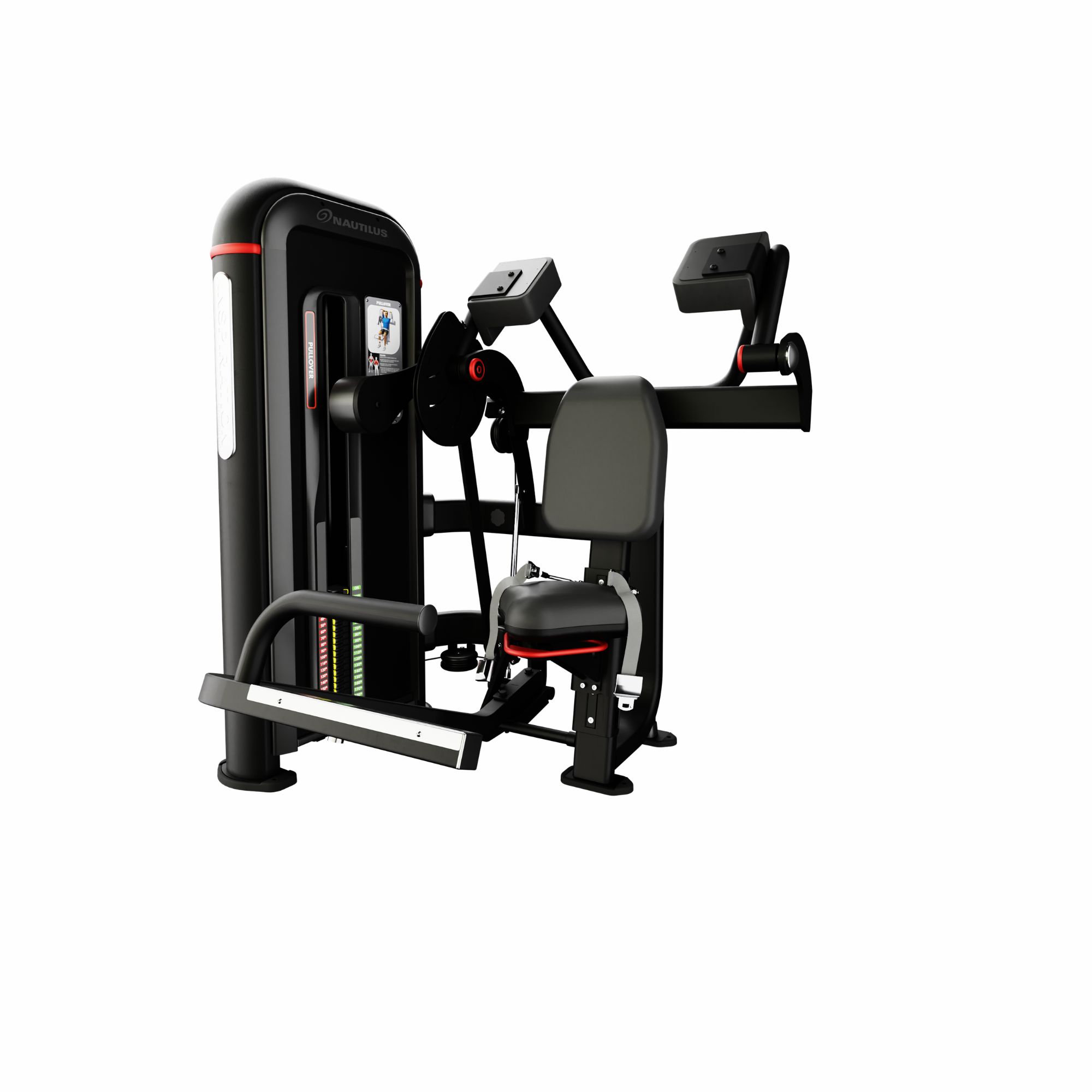 Nautilus Inspiration Pull Over brystmaskine sort 91 kg vægtmagasin