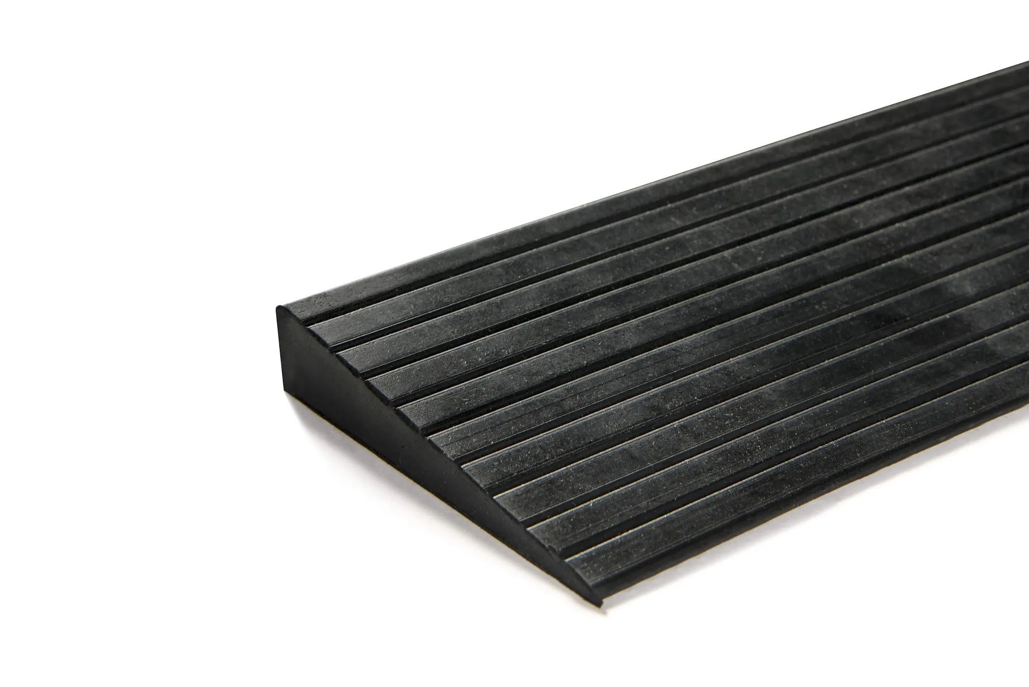 Granuflex Rampe Til Gummiflise 1000 x 100 x 20 mm Black - Demo