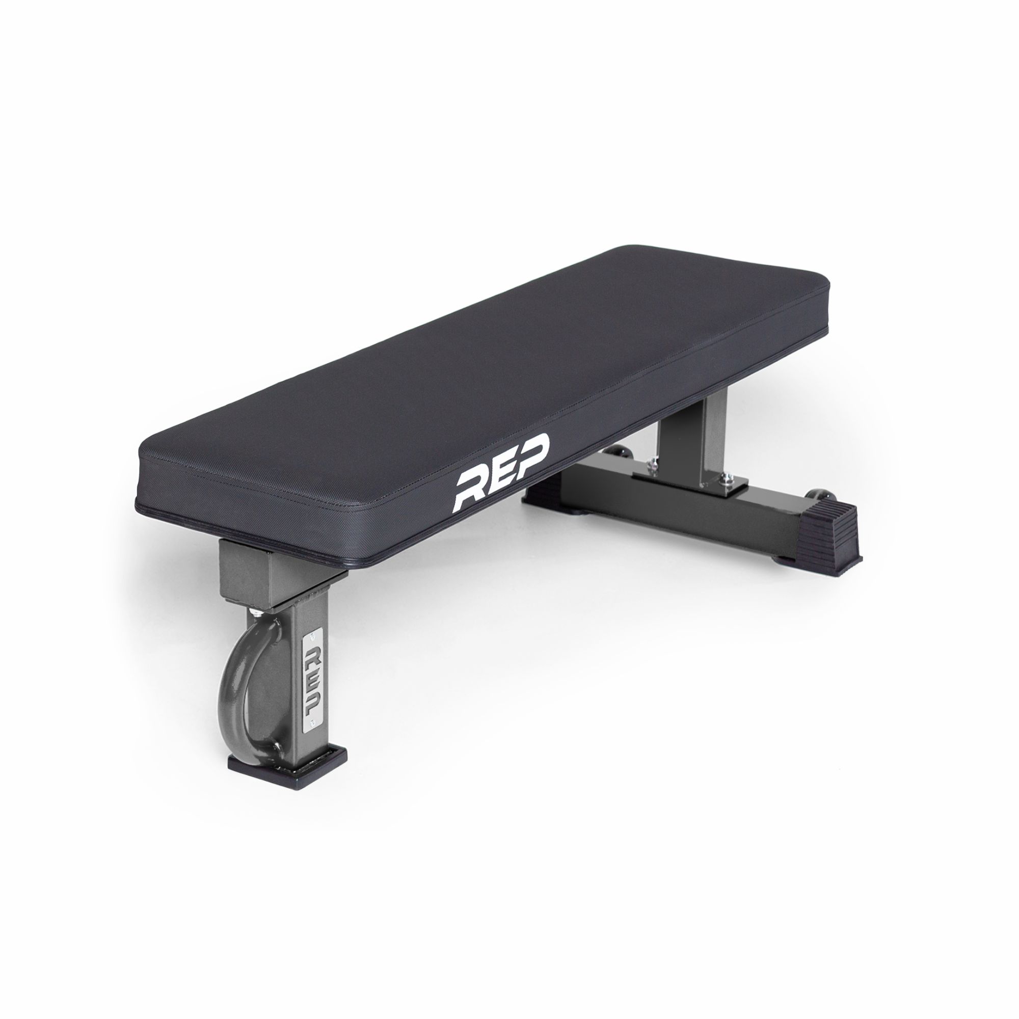 REP Fitness FB-5000 Flat Bench, Wide Pad - Matte Black
