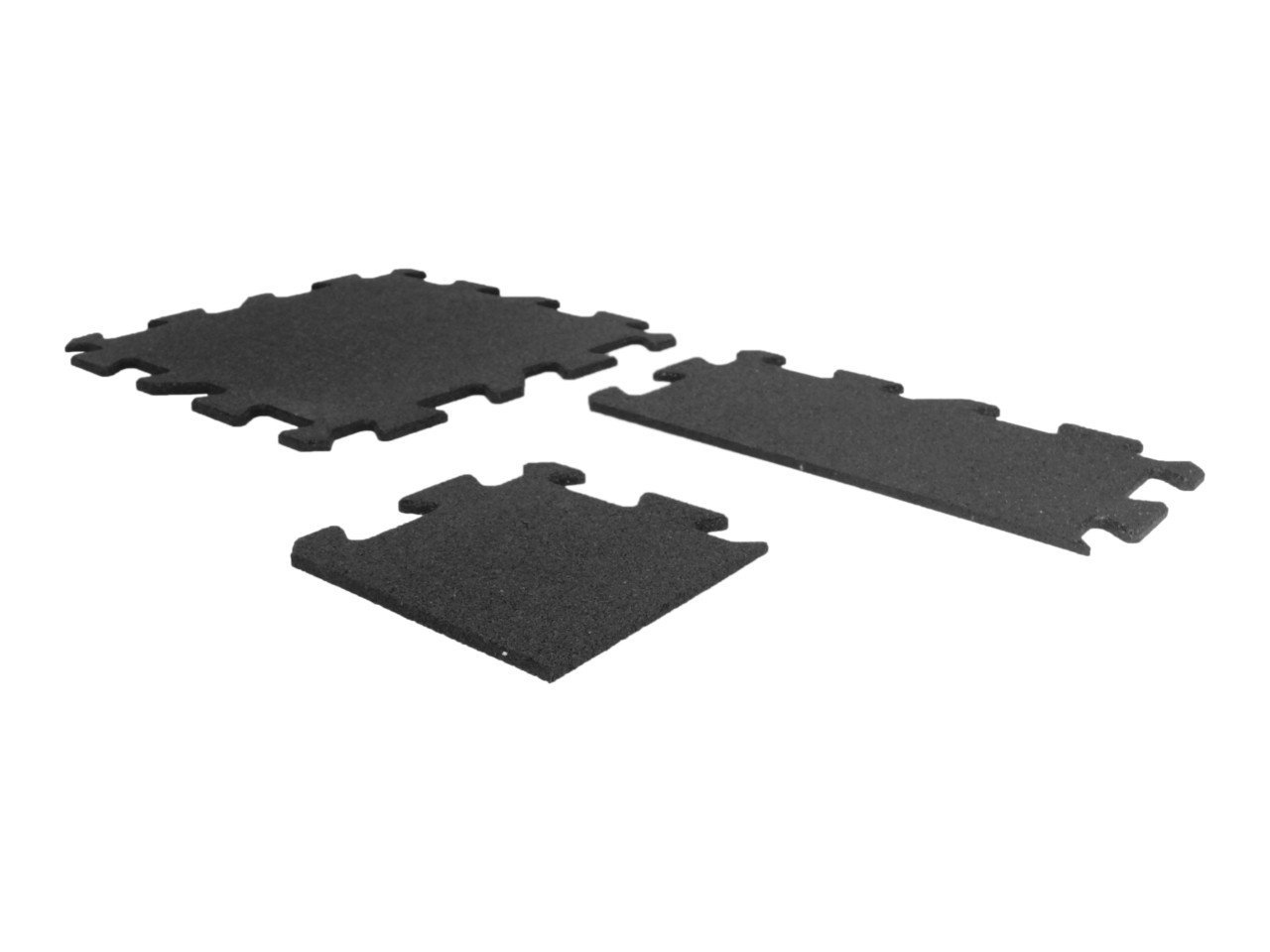 Lifemaxx ECO Puzzle Gummiflise Endekant 50 x 25 x 1 cm