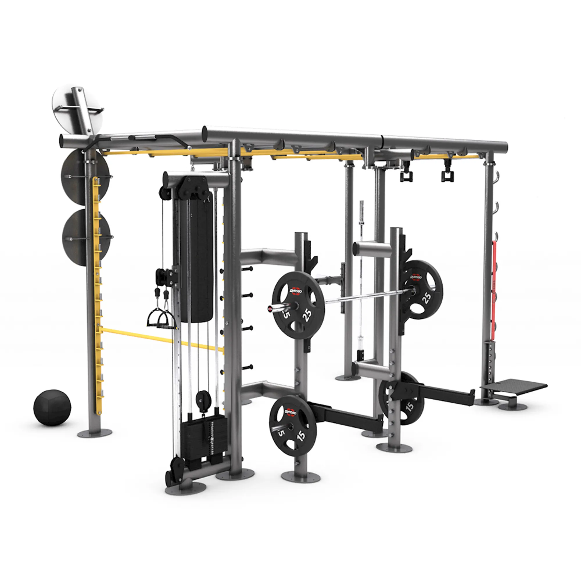 Brug gym80 Ironqube Large+ til en forbedret oplevelse