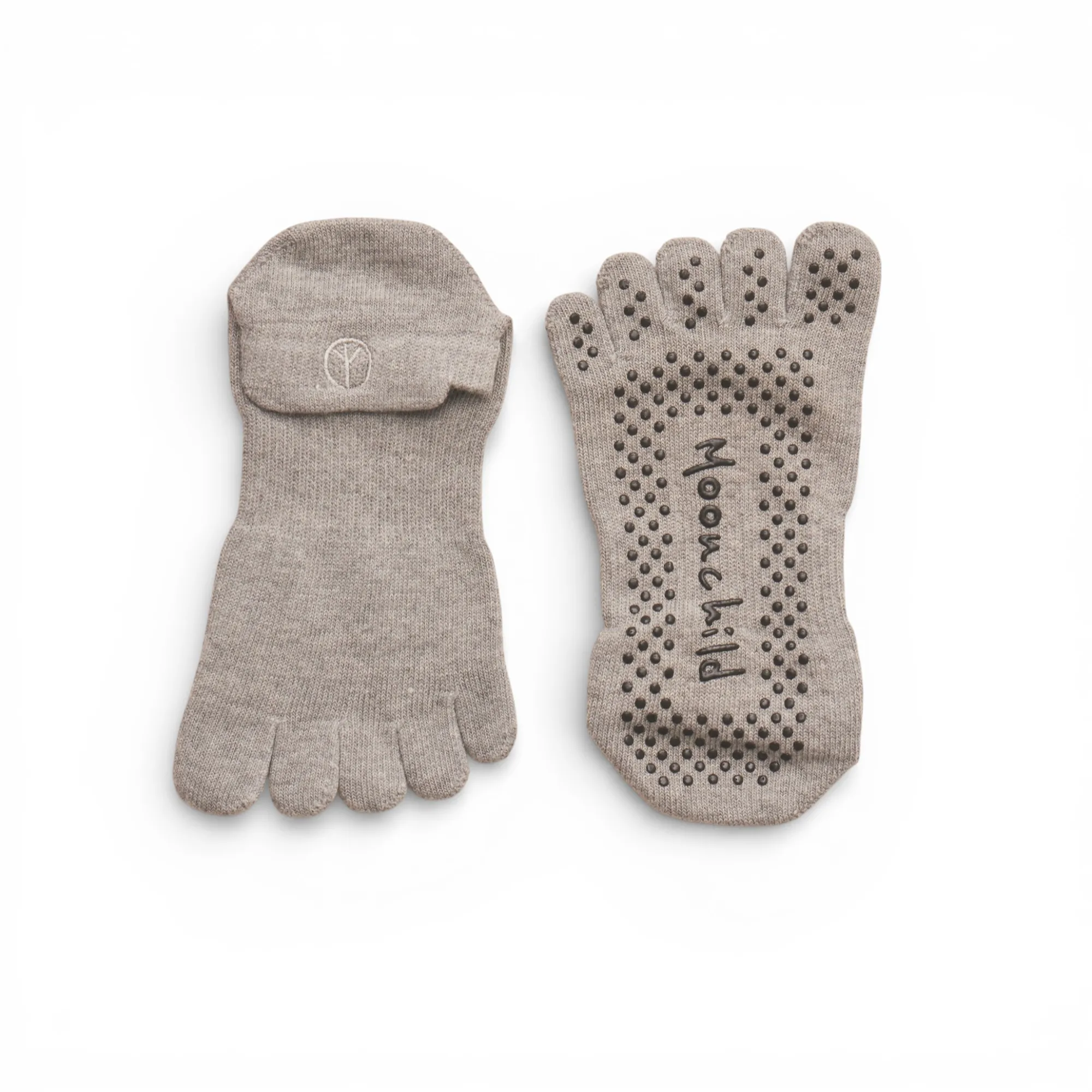 Moonchild Grip Socks Low Rise Heather Grey Str. L (42-44)