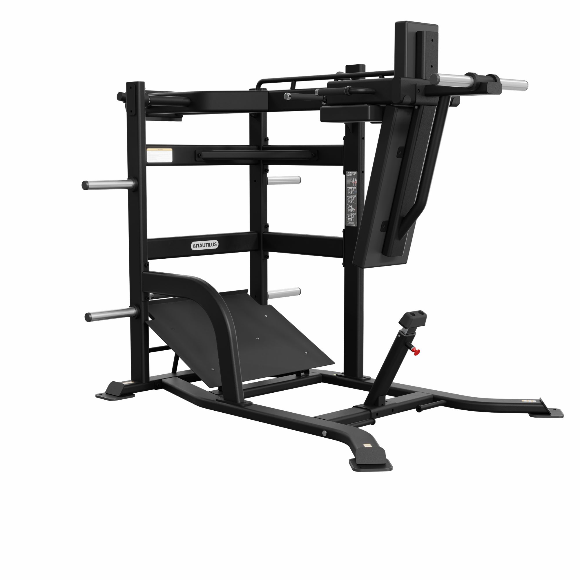 Nautilus Leverage Pendulum Squat - pendulum squat-maskine til effektiv quad-træning i fitnesscenter og performance-gym Nautilus Leverage Pendulum Squat - pendulum squat-maskine til effektiv quad-træning i fitnesscenter og performance-gym
