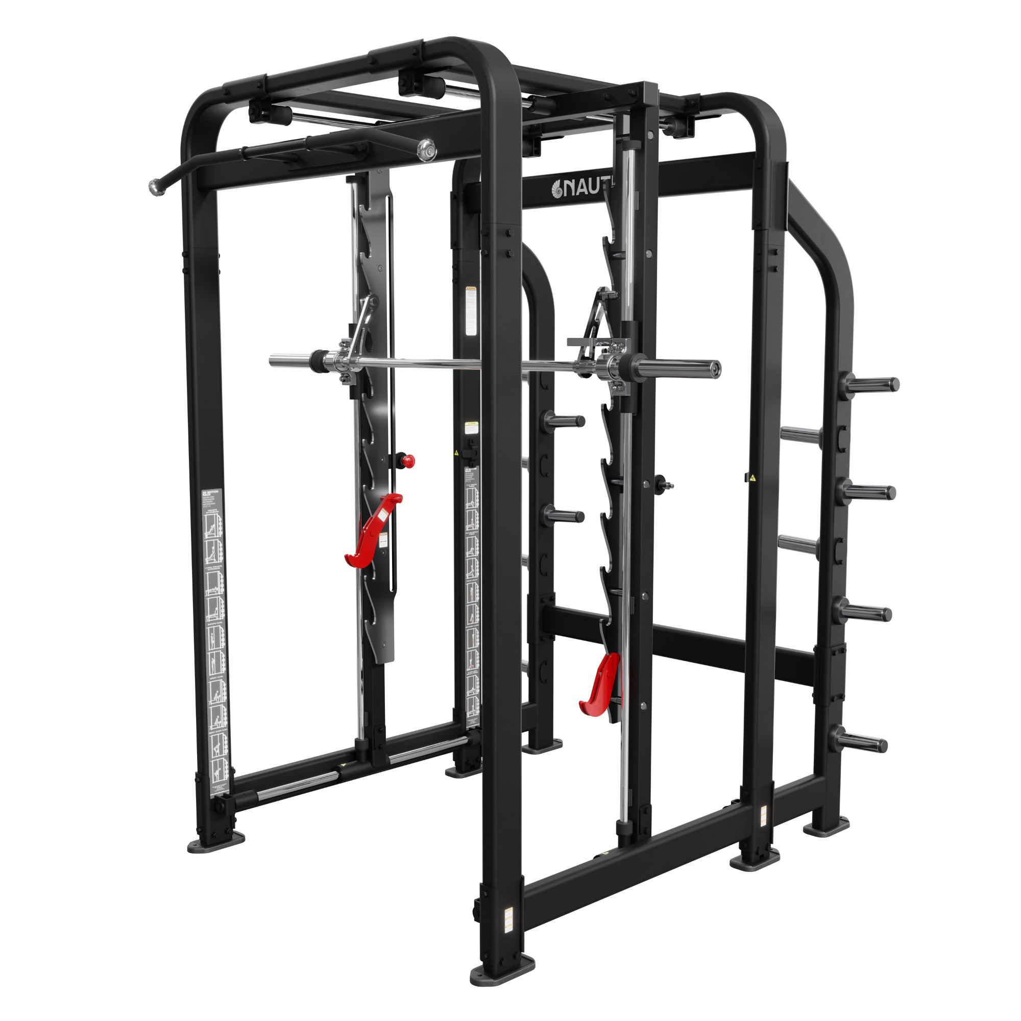 Nautilus 3D Motion Rack plate loaded, sort multi-maskine til sikker og avanceret styrketræning i kommercielle gyms Nautilus 3D Motion Rack plate loaded, sort multi-maskine til sikker og avanceret styrketræning i kommercielle gyms