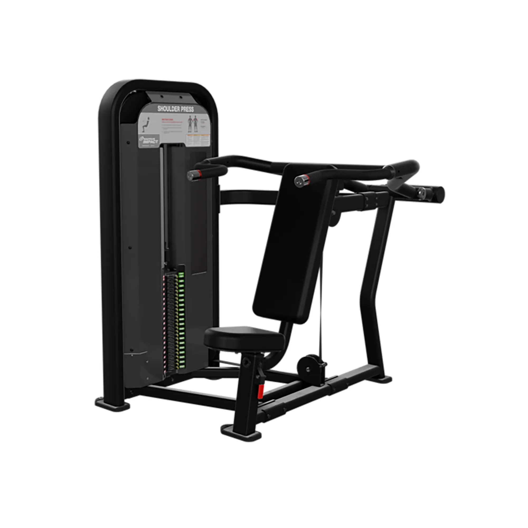 Brug Nautilus Impact Shoulder Press Sort til en forbedret oplevelse