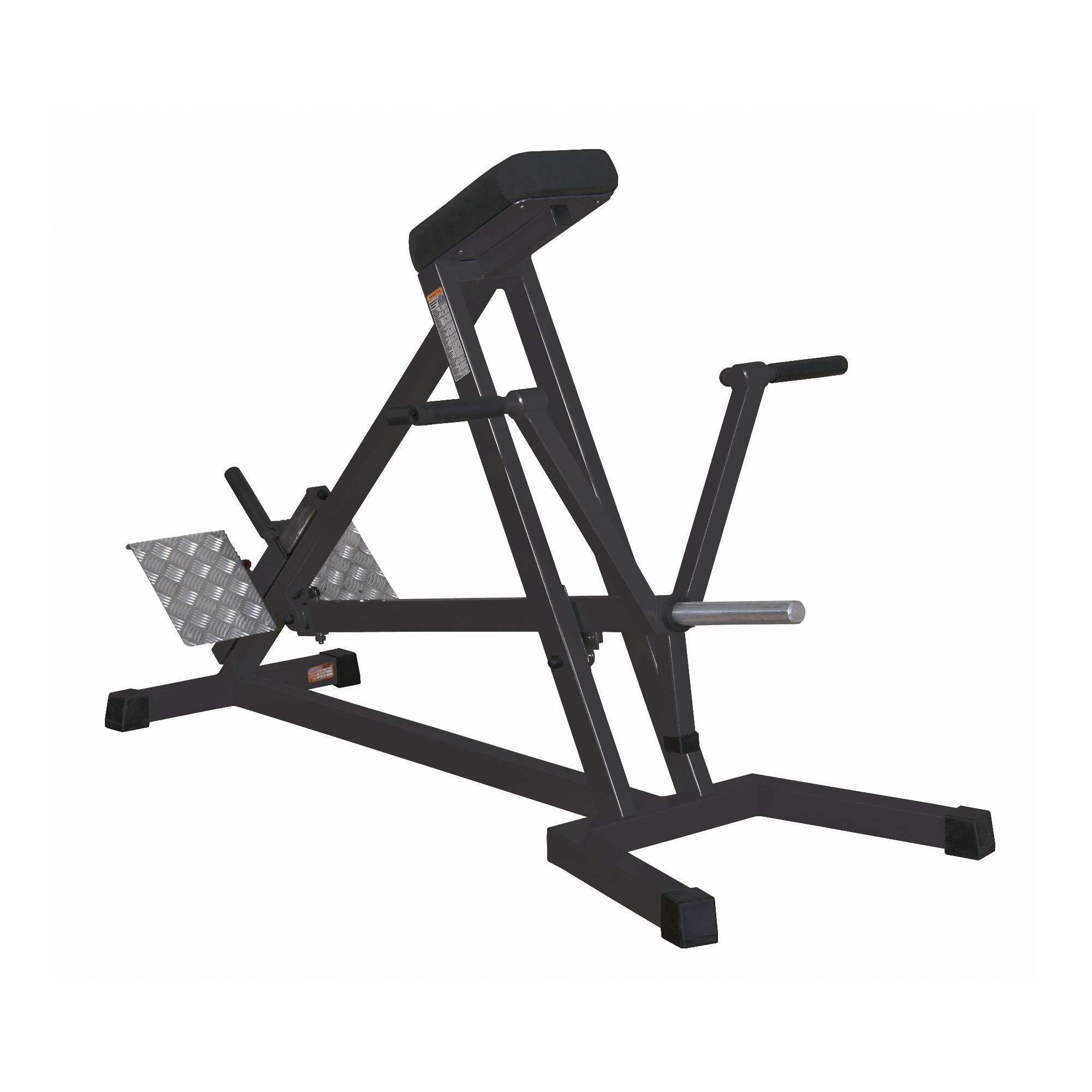 Inter Atletika Chest Supported T-Bar Row Black rygmaskine sort 179x97x118 cm