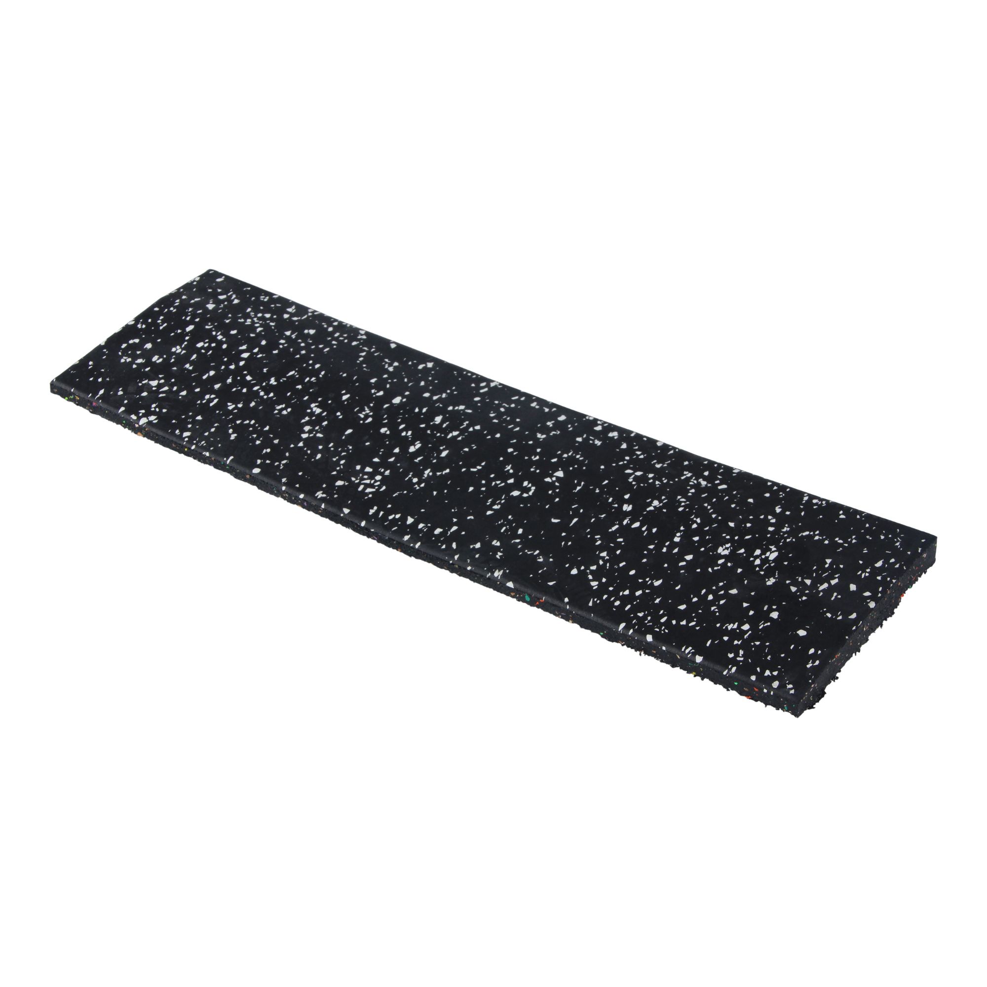 Crossmaxx Premium Kantflise 50 x 15 x 2cm sort/hvid til fitnessgulv Crossmaxx Premium Kantflise 50 x 15 x 2cm sort/hvid til fitnessgulv