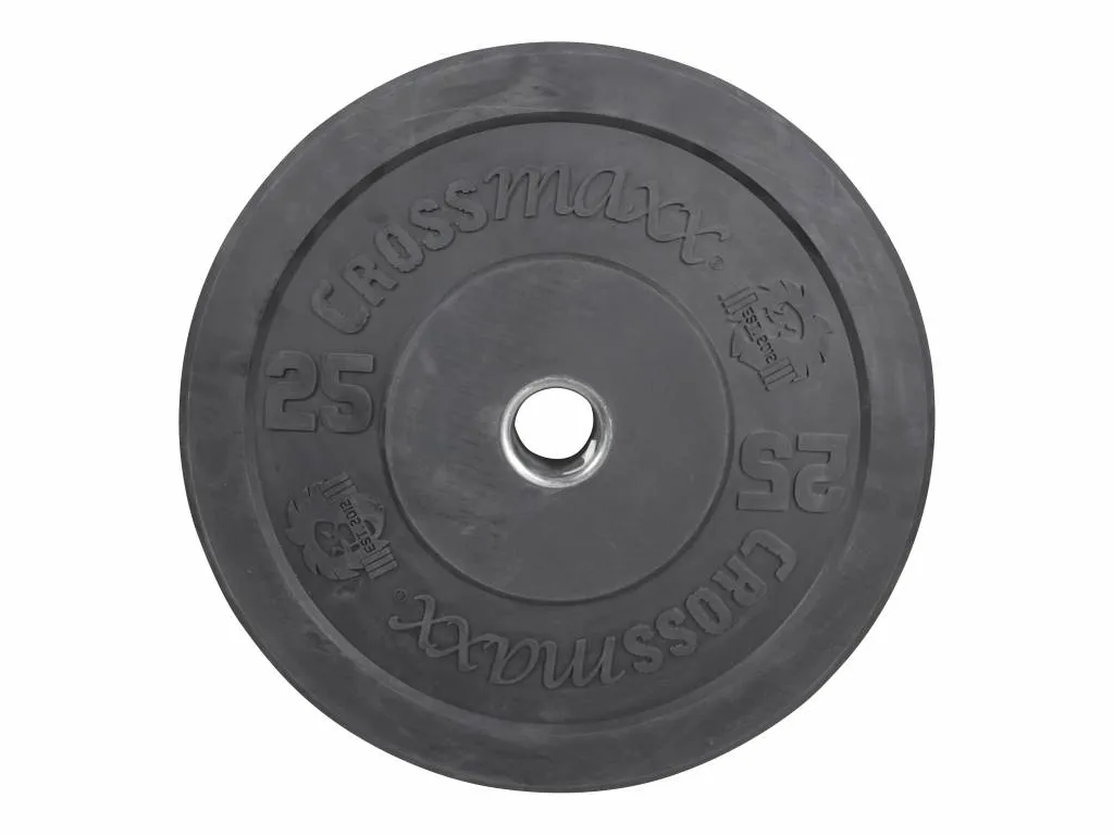 Brug Crossmaxx Bumper Plate 25 kg Sort til en forbedret oplevelse