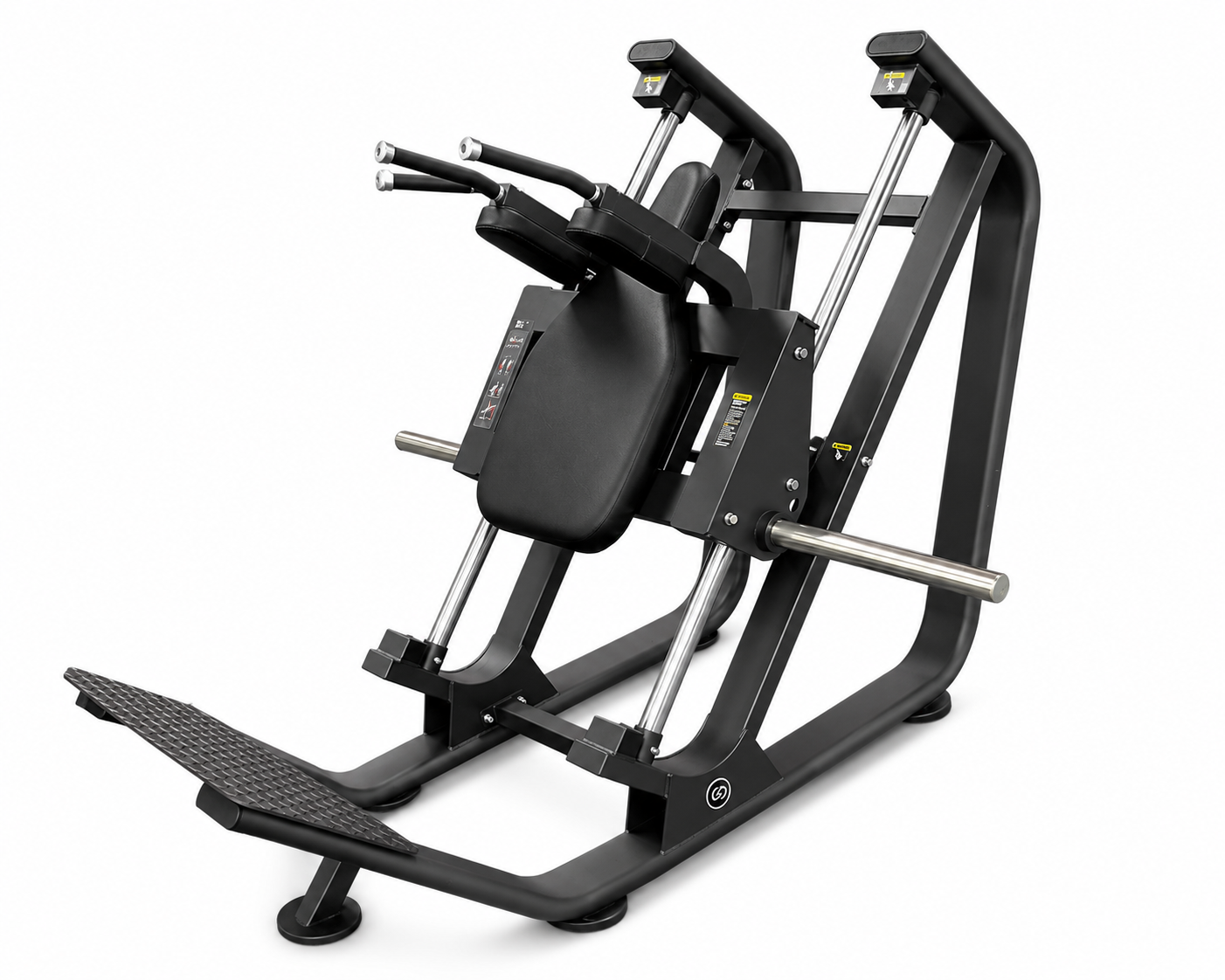 Intenza Uplift Line Hack Squat (SATS) - matsort benmaskine til forlår, maks. belastning 400 kg Intenza Uplift Line Hack Squat (SATS) - matsort benmaskine til forlår, maks. belastning 400 kg