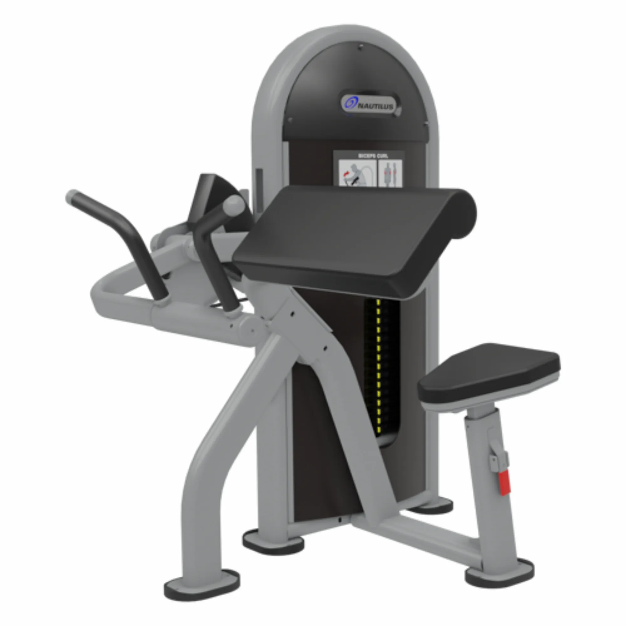 Brug Nautilus Instinct Biceps Curl Sølv til en forbedret oplevelse