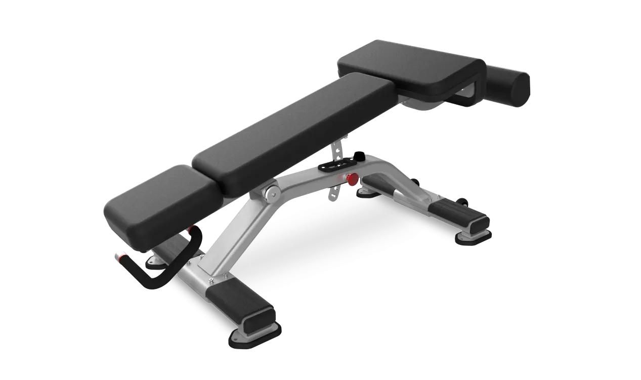 Brug Nautilus Inspiration Justerbar Decline Træningsbænk til en forbedret oplevelse