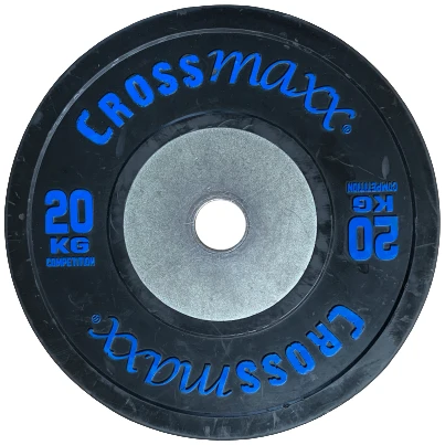Brug Crossmaxx Competition Bumper Plate 20 kg Black - Demo til en forbedret oplevelse