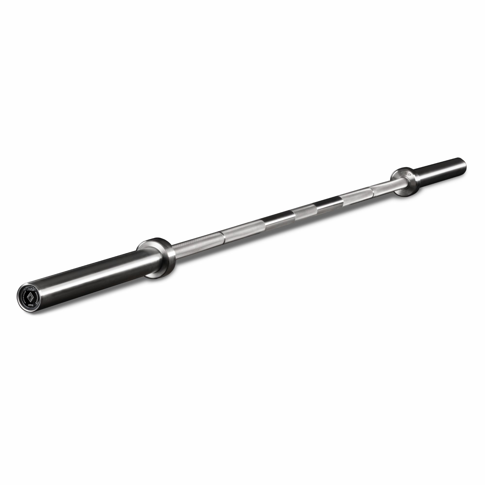 REP Fitness Black Diamond Power Bar, 20 kg - Stainless Steel/Hard Chrome