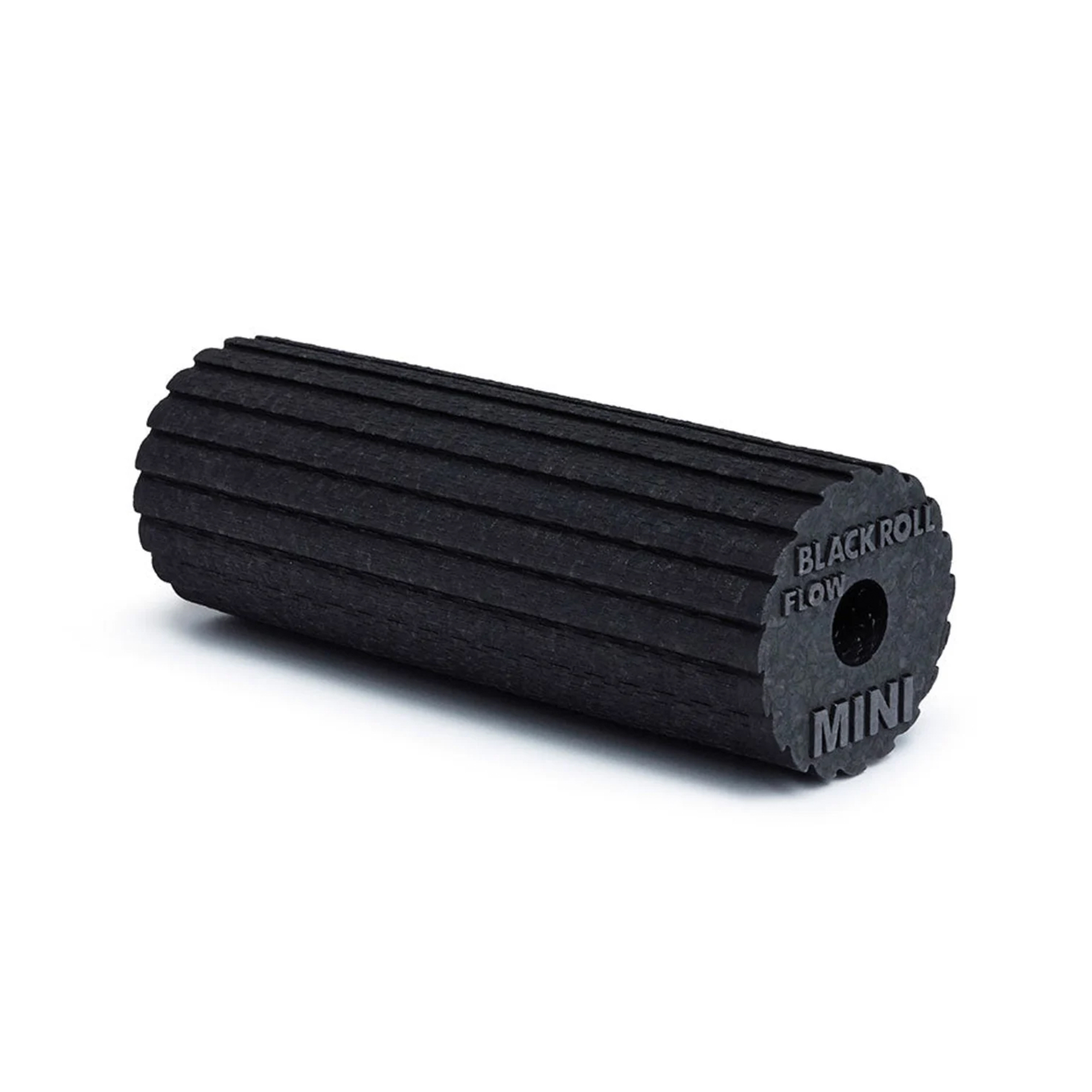 Blackroll Mini Flow Foam Roller - Sort (15 cm x 6 cm)
