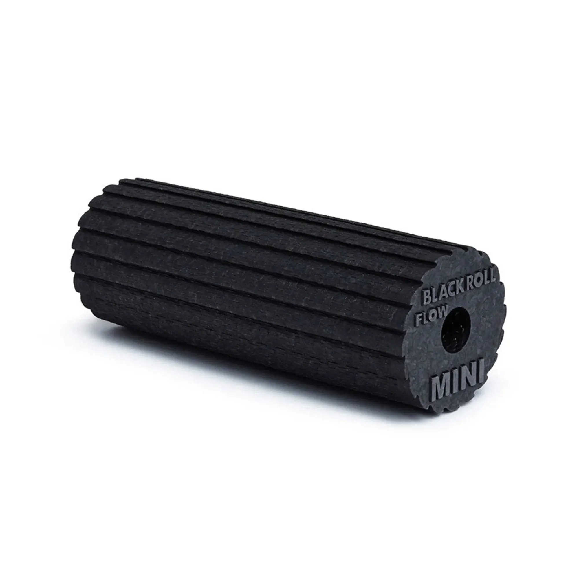 Blackroll Mini Flow Foam Roller - Sort (15 x 6 cm). Specialudviklet og gennemtestet foamroller med takker Blackroll Mini Flow Foam Roller - Sort (15 x 6 cm). Specialudviklet og gennemtestet foamroller med takker