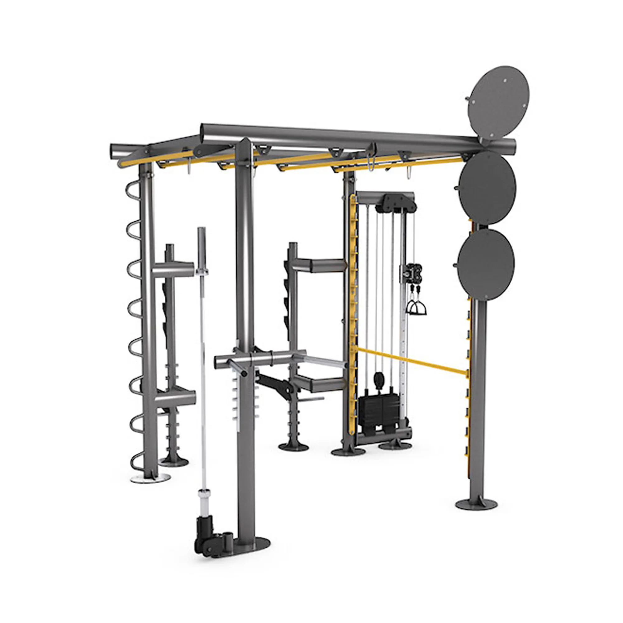 Brug gym80 Ironqube Medium+ til en forbedret oplevelse