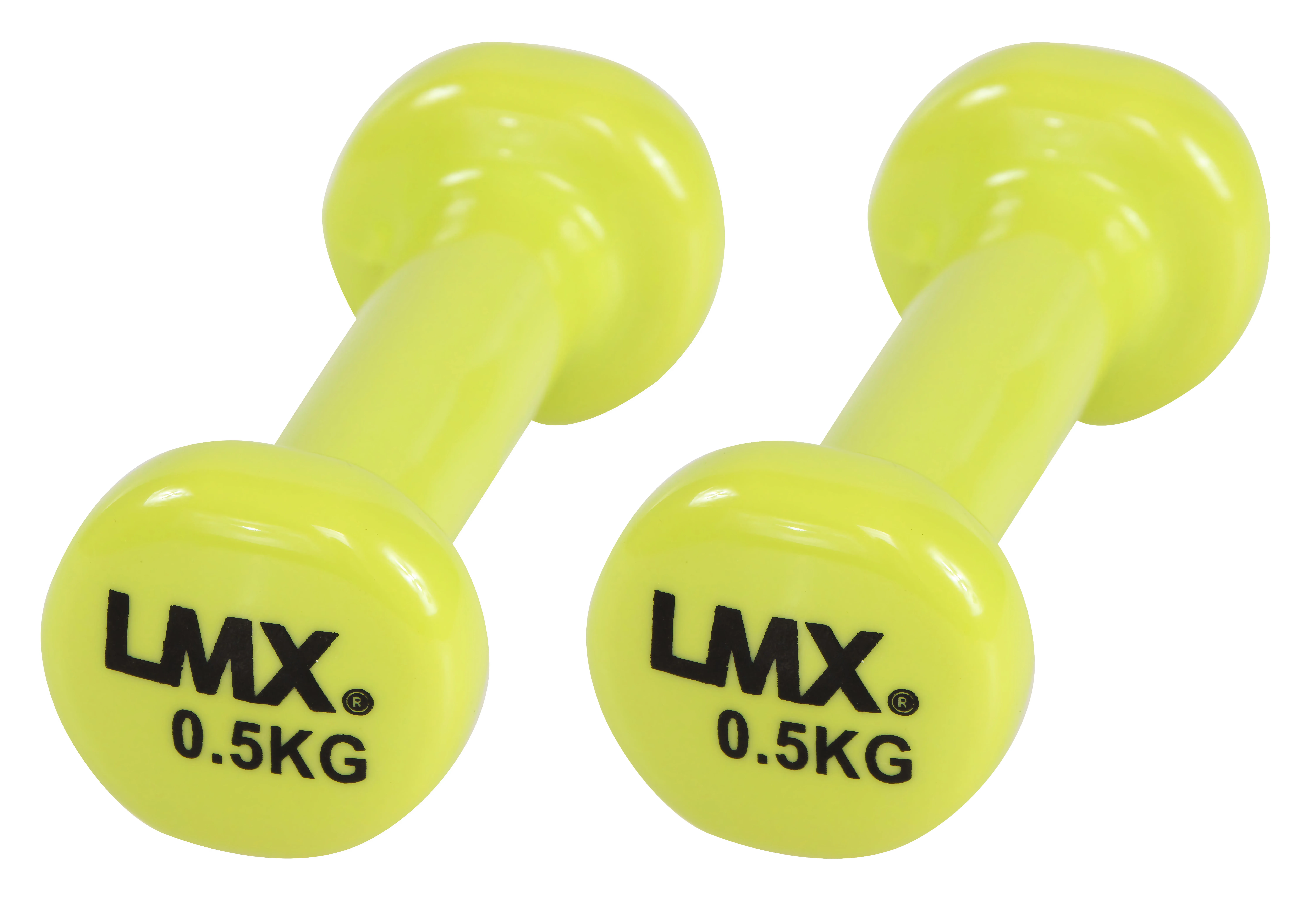 LMX. Vinyl Håndvægtsæt 0,5 kg Yellow LMX. Vinyl Håndvægtsæt 0,5 kg Yellow