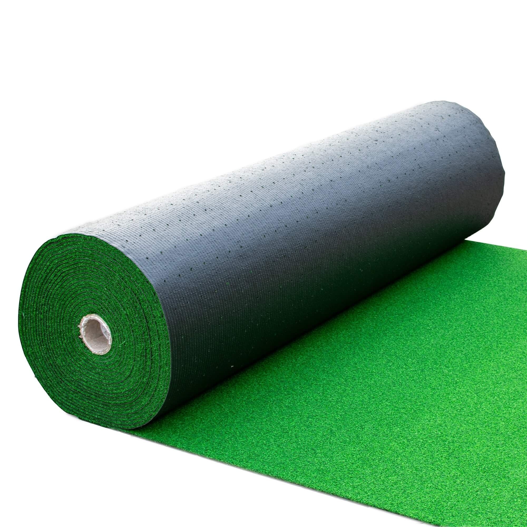 Unlined Budget Turf 25 meter 200 cm sprintturf med drænhuller Unlined Budget Turf 25 meter 200 cm sprintturf med drænhuller