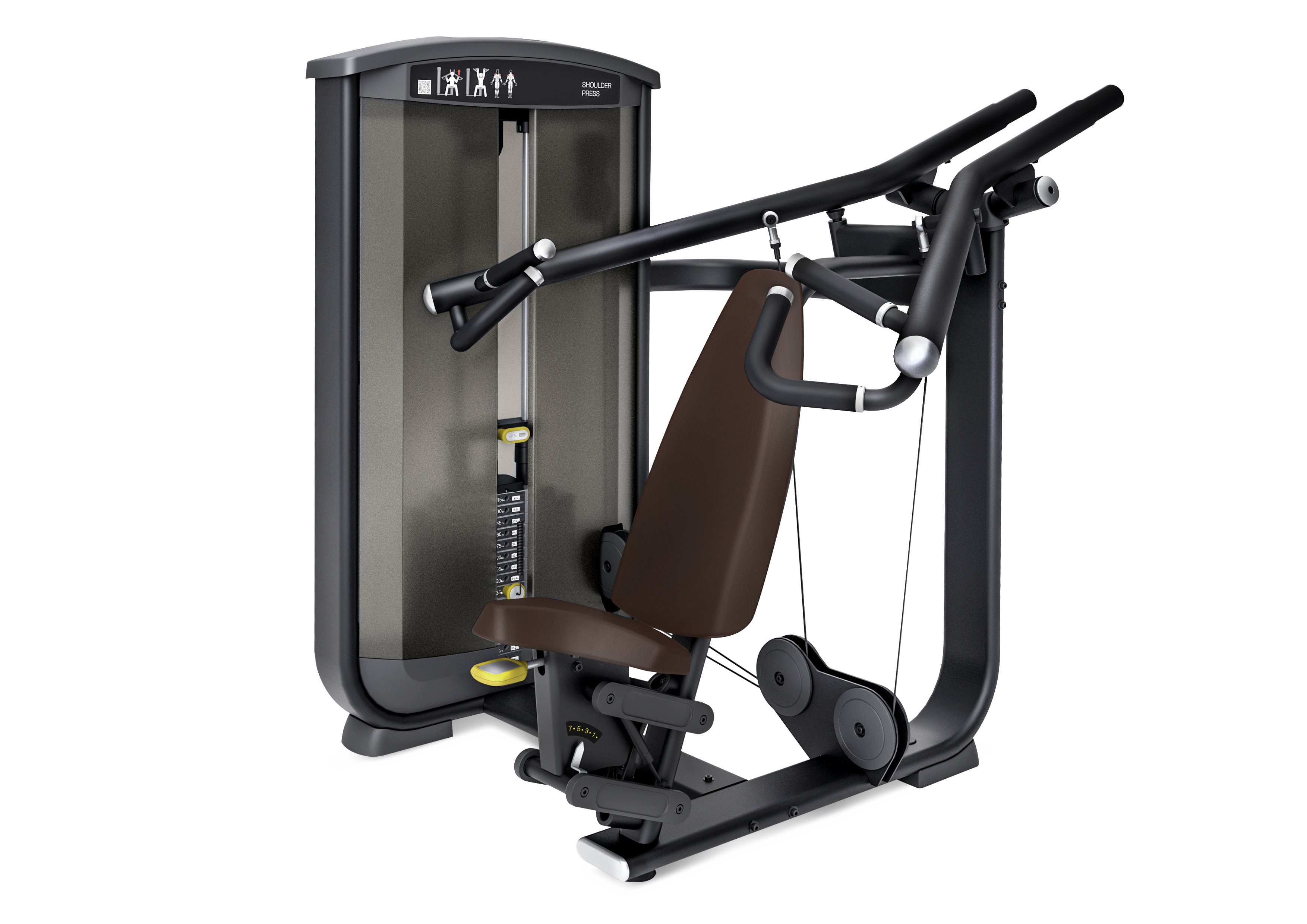Intenza Ease Line Shoulder Press (vægtstak: 102 kg) Intenza Ease Line Shoulder Press (vægtstak: 102 kg)