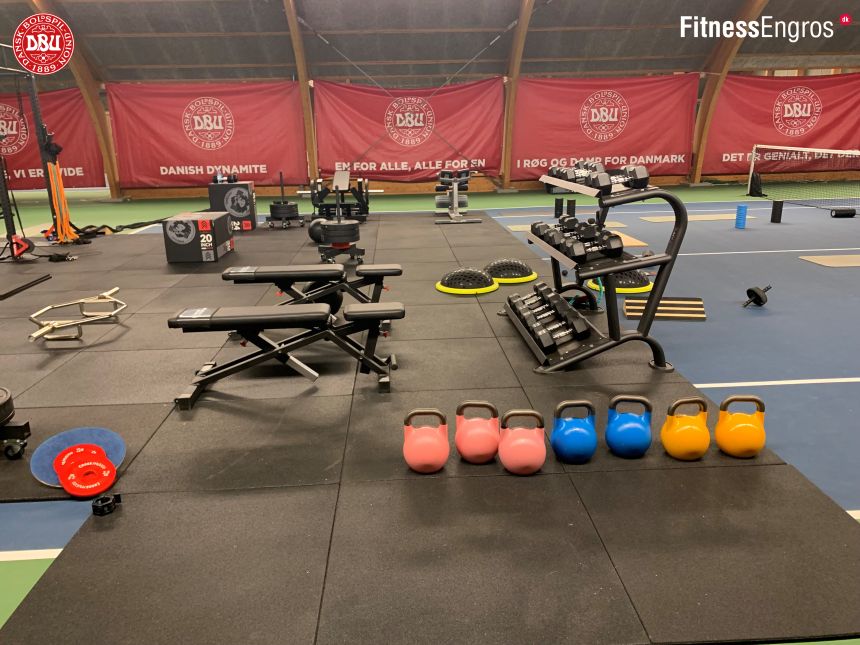 Officiel leverandør af fitnessudstyr til herrelandsholdet