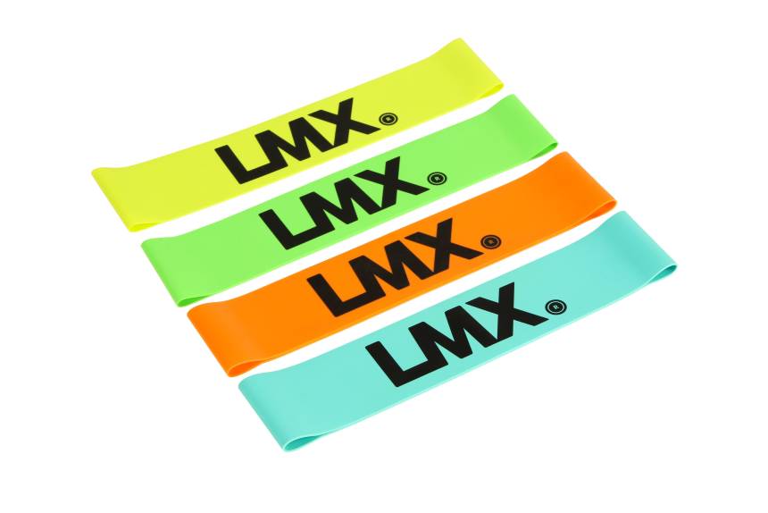 LMX. Kort Træningselastik Level 2 Green (10 Stk)