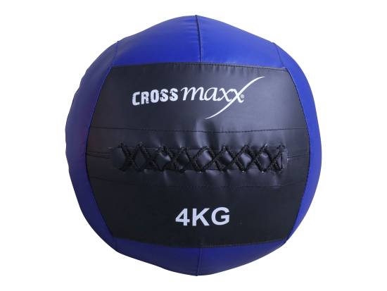 Crossmaxx Pro Wall Ball 4 kg Blå