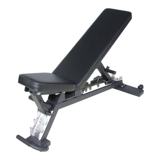 Crossmaxx adjustable bench V2 med skråt ryglæn og skråt sæde
