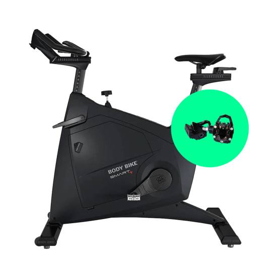 Body Bike smart+ i sort inkl. pedaler