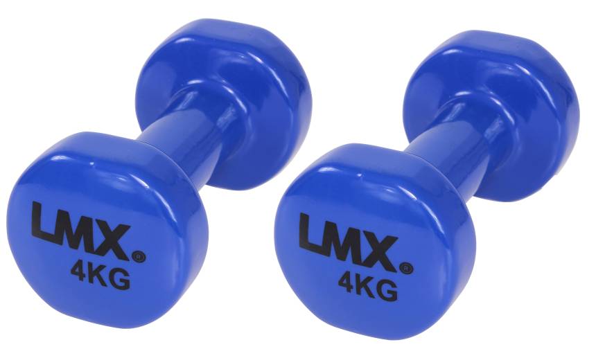 LMX. Vinyl Håndvægtsæt 4 kg Dark Blue