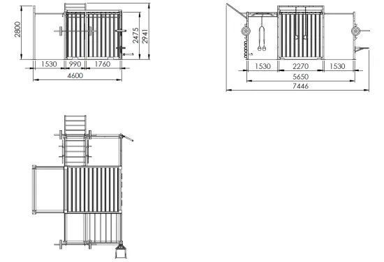 Crossmaxx Container Gym fra Crossmaxx Crossmaxx Container Gym fra Crossmaxx