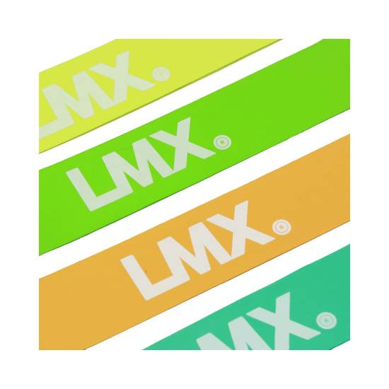 LMX. Kort Træningselastik Level 1 Yellow (10 Stk) fra LMX.