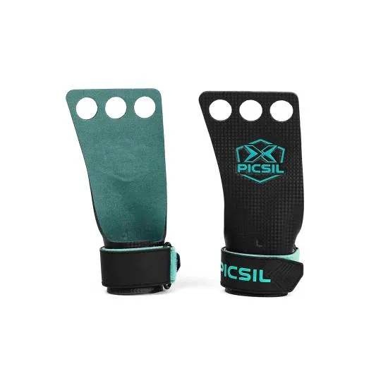 PicSil Falcon Grips - 3 Hole str. S Picsil Falcon Grips med 3 huller