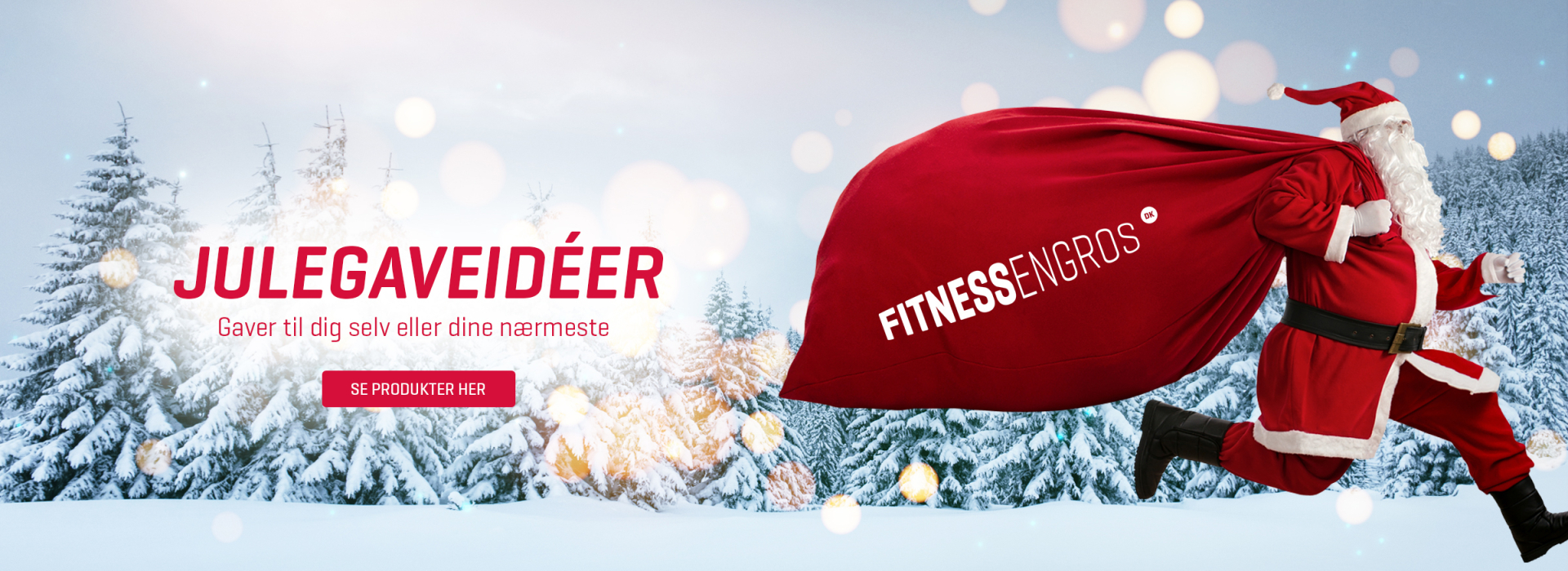 Find julegaveideer til en du holder af hos Fitness Engros