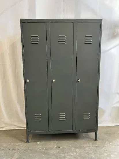 Met-Lak Metalskab m. 3 Låger - Demo fra Met-Lak Met-Lak Metalskab m. 3 Låger - Demo fra Met-Lak