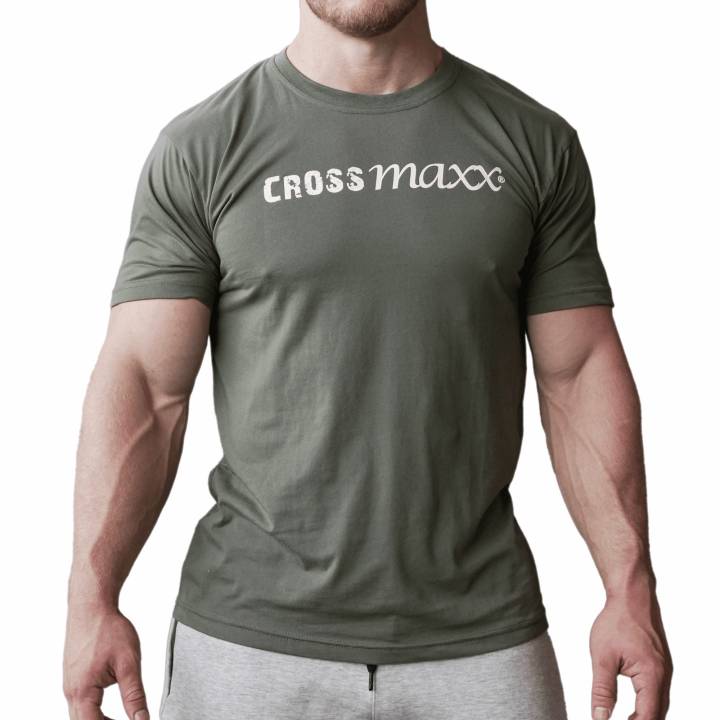 Crossmaxx T-shirt - Men - Green - Size: L