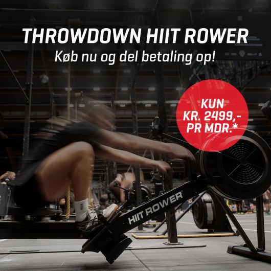 Køb Throwdown HIIT Rower og betal over 4 gange