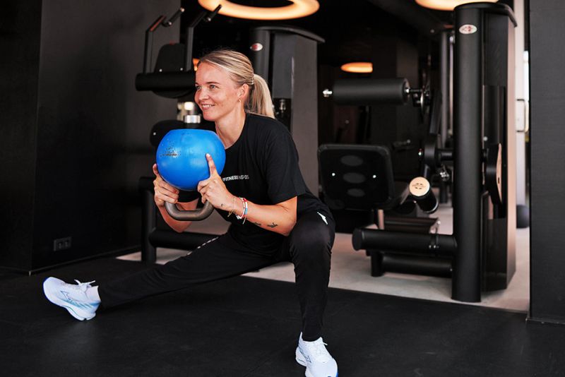 Sandra Toft er atlet hos Fitness Engros