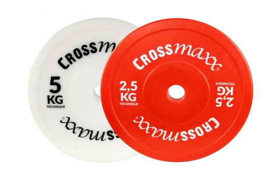 Crossmaxx Hollow Teknik Vægtskive 2,5 kg Red fra Crossmaxx