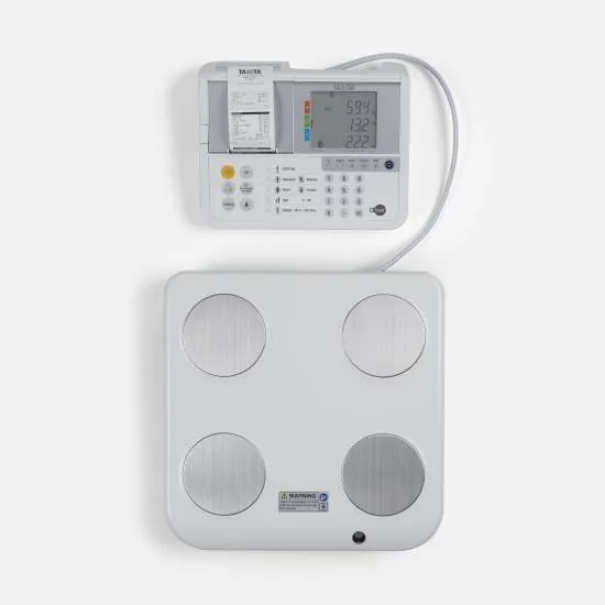 Tanita DC 430 SMA Kropsanalysevægt Tanita DC 430 MA S set oppefra
