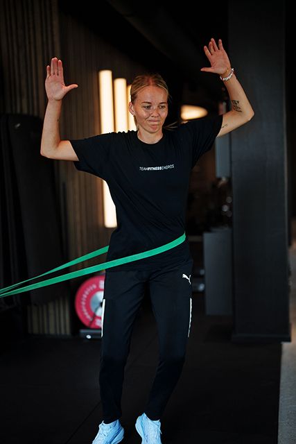 Sandra Toft er atlet hos Fitness Engros